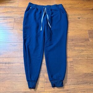 Figs Technical Collection Deep Blue Jogger Pants Sz XL